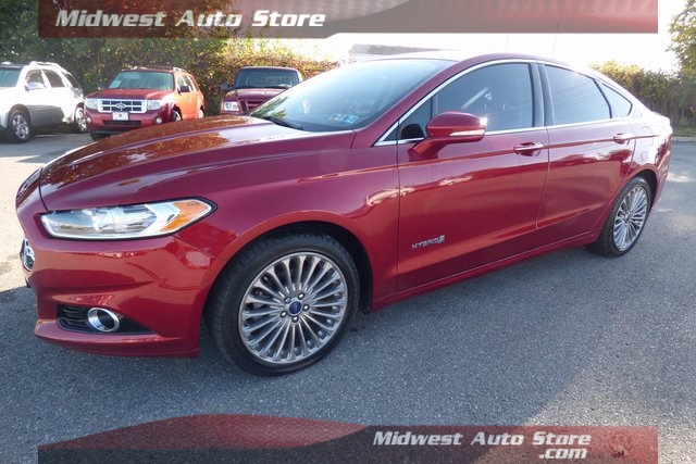 Pre Owned 2013 Ford Fusion Hybrid Titanium 4d Sedan In Florence Dr301672 Midwest Auto Store 4419